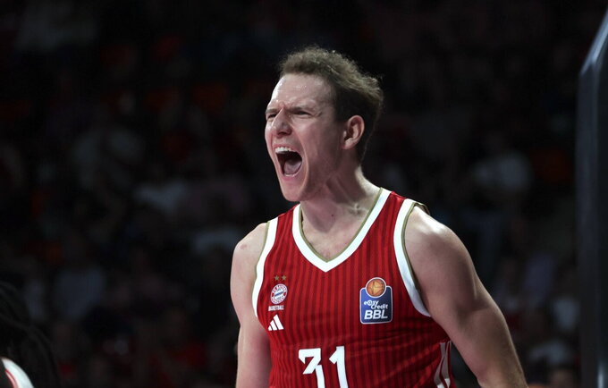 R.Jokubaitis įsibėgėja (Scanpix nuotr.)