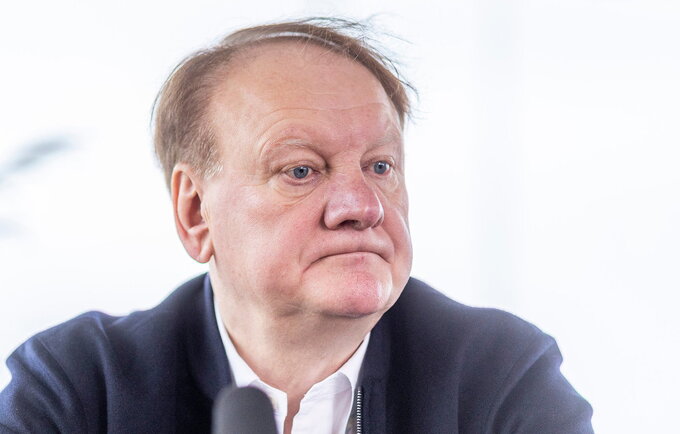 R.Milašius kalbėjo apie lygos naujoves (BNS nuotr.)