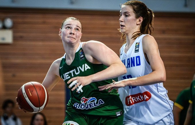 U.Sirtautaitė surinko dvigubą dublį (FIBA Europe nuotr.)