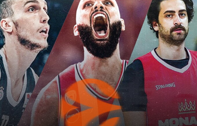 Pokuševskis, Fournier, Korkmazas (Krepsinis.net nuotr.)