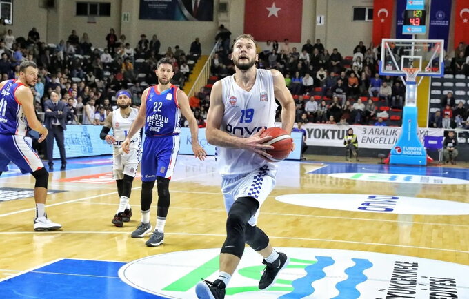 M.Sajus pelnė 4 taškus