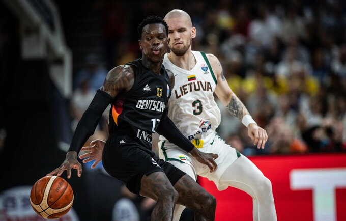 D.Schroderis atskleidė konflikto priežastį (FIBA nuotr.)