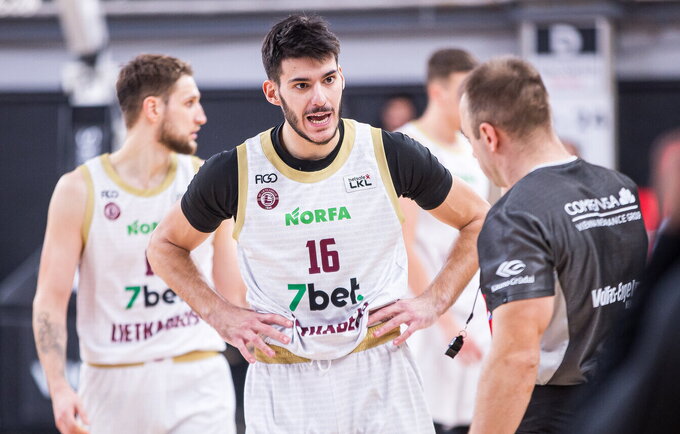 G.Kalaitzakis dalijosi įspūdžiais (Foto: Rokas Lukoševičius)