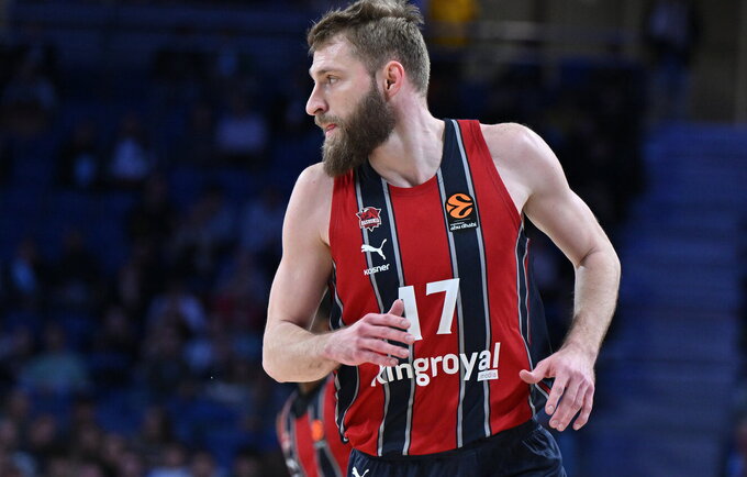 G.Radzevičius pelnė 7 taškus (Scanpix nuotr.)