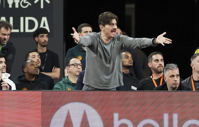 D.Giannakopoulos teisėjams žėrė tiradą (Scanpix nuotr.)