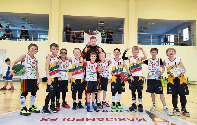„Vilniaus krepšinio“ vaikų mokykla startavo 2021 m.