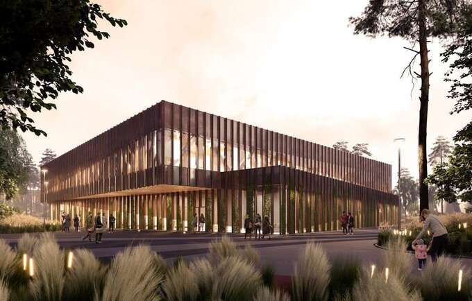 Vilniuje atsiras nauja krepšinio arena