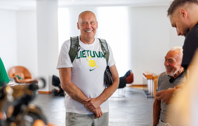 R.Kurtinaitis įvertino naujokus (BNS nuotr.)