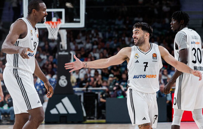 F.Campazzo vedė Madrido ekipą į pergalę