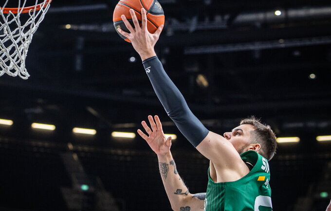 D.Sirvydis buvo rezultatyvus (Foto: „LKL, kurią remia „Betsson“)