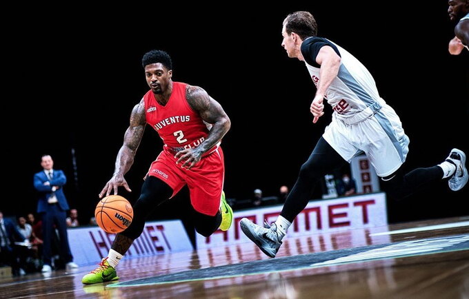 P.Milleris buvo uteniškių vedlys pirmoje mačo dalyje (FIBA nuotr.)