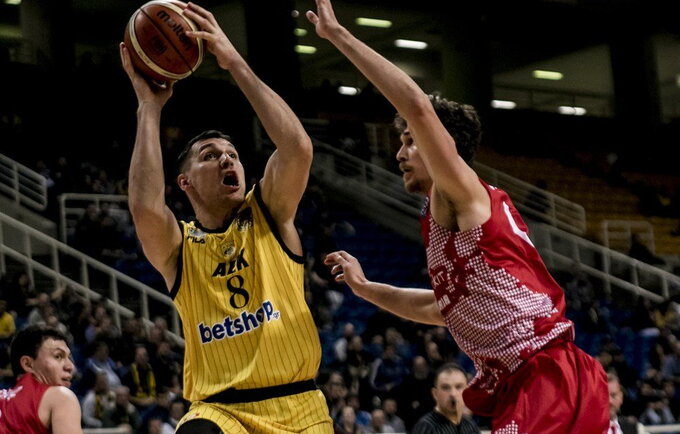 J.Mačiulis AEK ekipai yra labai svarbus žaidėjas (FIBA Europe nuotr.)