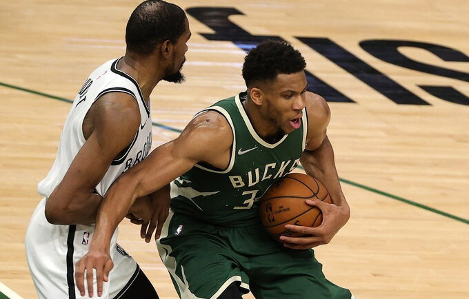 G.Antetokounmpo vėl sulaukė įvertinimo (Scanpix nuotr.)