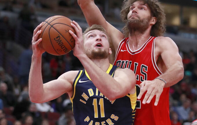 D.Sabonis buvo efektingai nukenksmintas (Scanpix nuotr.)