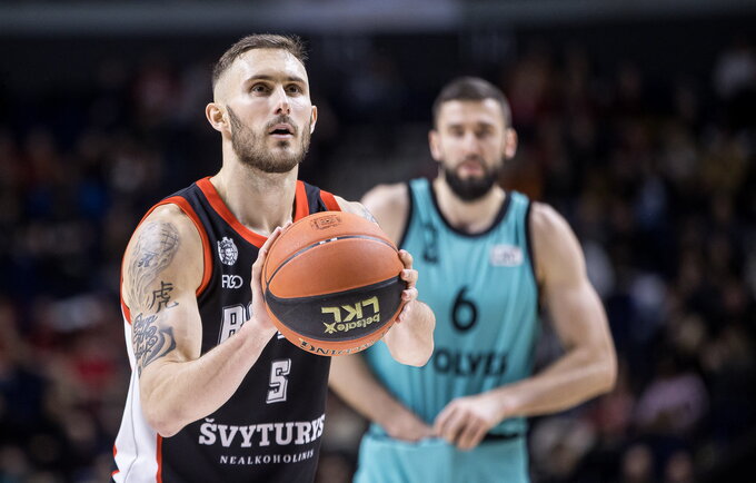 K.Hornsby buvo įteiktas LKL čempiono žiedas („Betsafe-LKL“ nuotr.)