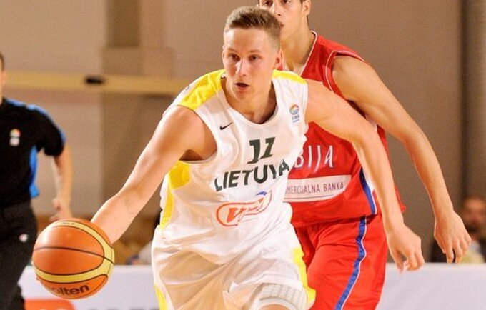 Tadas Sedekerskis pelnė 4 taškus (FIBA Europe nuotr.)