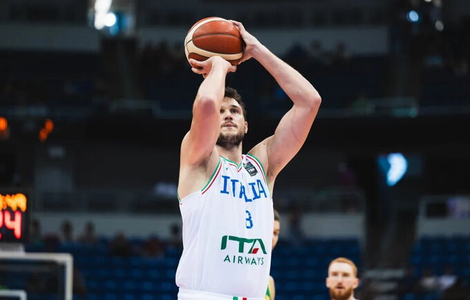 D.Gallinari užtruko Puerto Rike (FIBA nuotr.)
