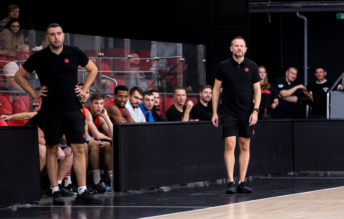G.Žibėnas nuo trečio ketvirčio vadovavo komandai (Foto: rytasvilnius.lt)