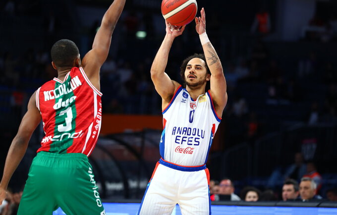Sh.Larkinas pelnė 25 taškus