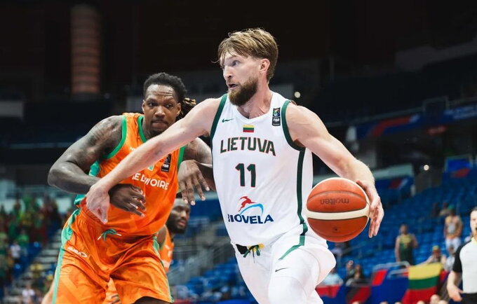 D.Sabonis vedė lietuvius į priekį (FIBA nuotr.)