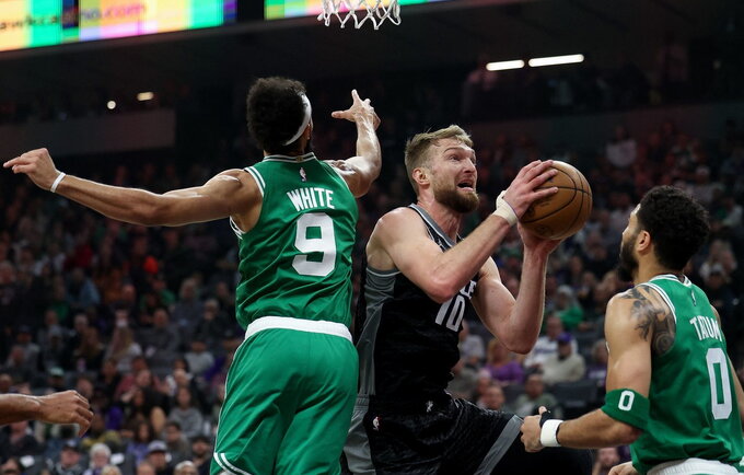 D.Sabonis vėl žibėjo (Scanpix nuotr.)
