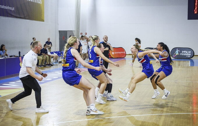 Islandės iškovojo pergalę (FIBA Europe nuotr.)