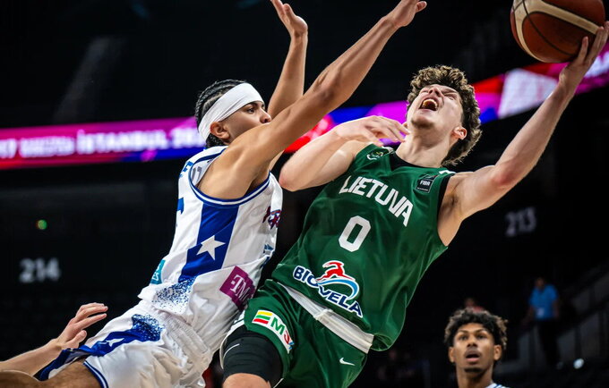 K.Sabeckas rezultratyviai baigė čempionatą (FIBA nuotr.)