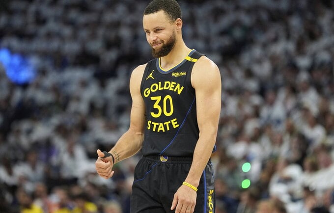 S.Curry patyrė traumą (Scanpix nuotr.)