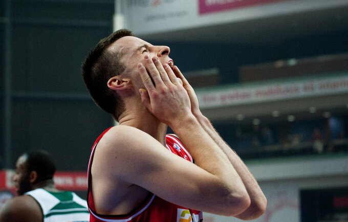 A.Juškevičius pirmauja Europoje pagal perimtus kamuolius (Fotodiena.lt nuotr.)