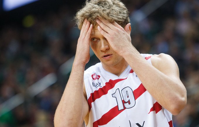 M.Kuzminskas žaidė labai nedaug (BNS nuotr.)