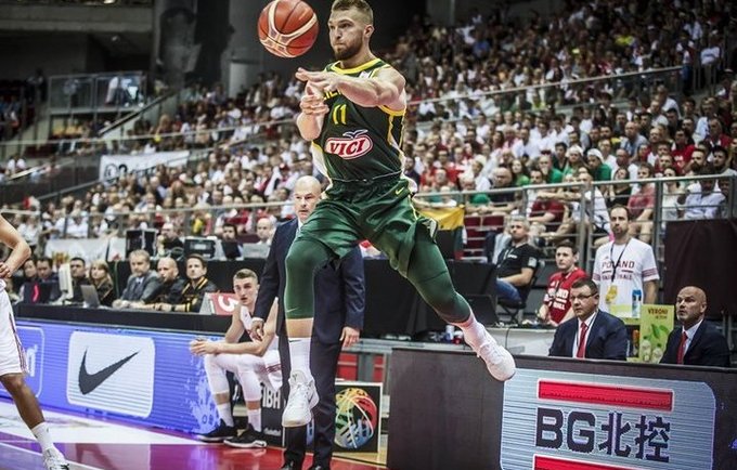 D.Sabonis lenkams pridarė labai daug problemų (FIBA Europe nuotr.)