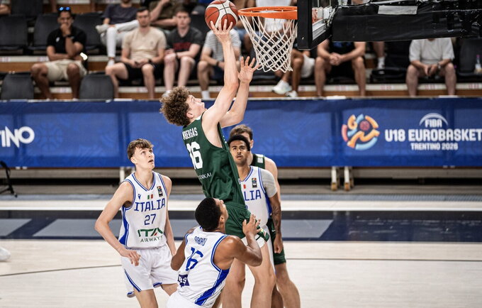 Lietuviai tęsia kovas (FIBA Europe nuotr.)