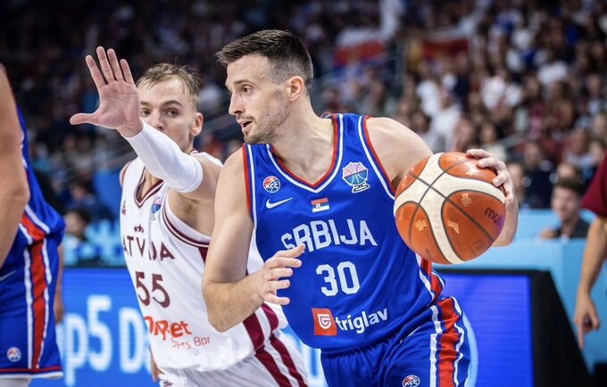 A.Žagaras ir A.Avramovičius gali tęsti pirmenybes (FIBA nuotr.)