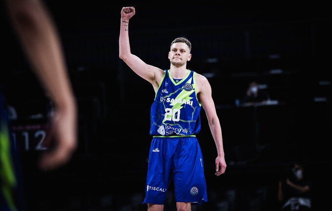 E.Bendžius sumetė 4 tritaškius iš 8 (FIBA Europe nuotr.)