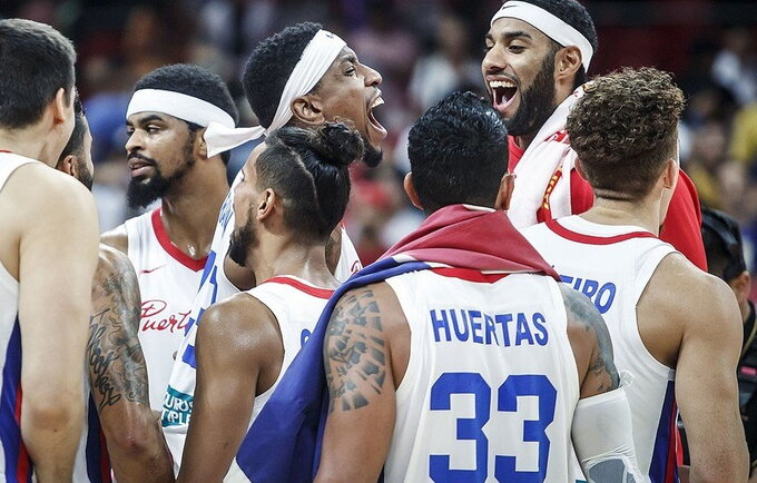 Puerto Rikas iškovojo antrą dramatišką pergalę (FIBA nuotr.)