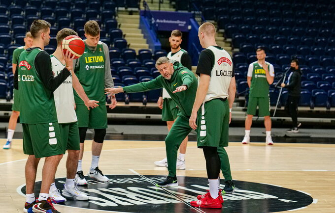 Palaikykite Lietuvos rinktinę virtualiai (Foto: Žygimantas Vingelis)