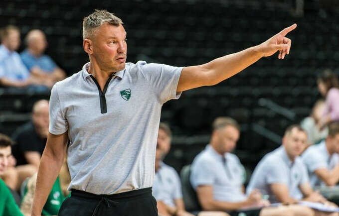 Š.Jasikevičius mačą įvertino labai gerai (Foto: „Žalgiris“)