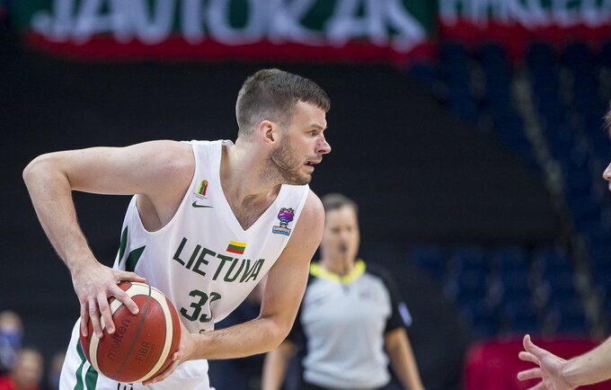 T.Dimša pelnė 15 taškų (BNS nuotr.)