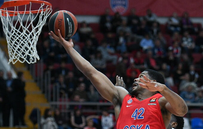 K.Hinesas tapo CSKA kapitonu (Scanpix nuotr.)