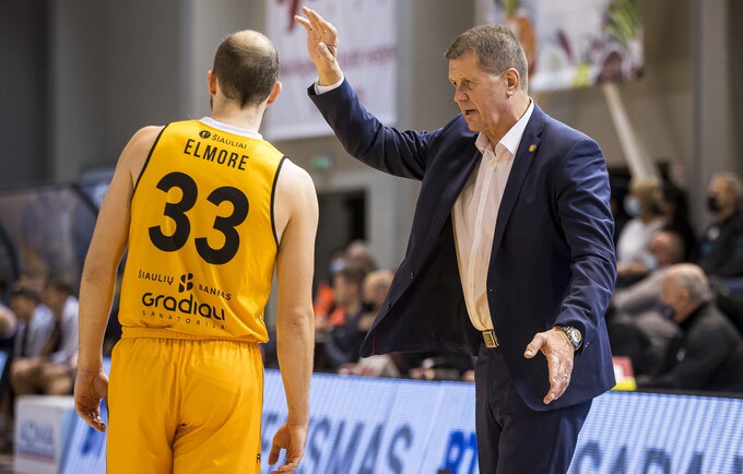 A.Sireika apžvelgė sezono startą (LKL nuotr.)