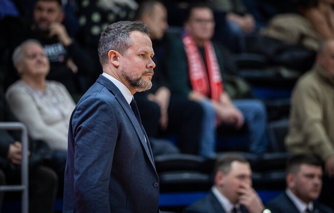G.Žibėnas kalbėjo apie KMT lemiamas kovas (Foto: „LKL, kurią remia „Betsson“)