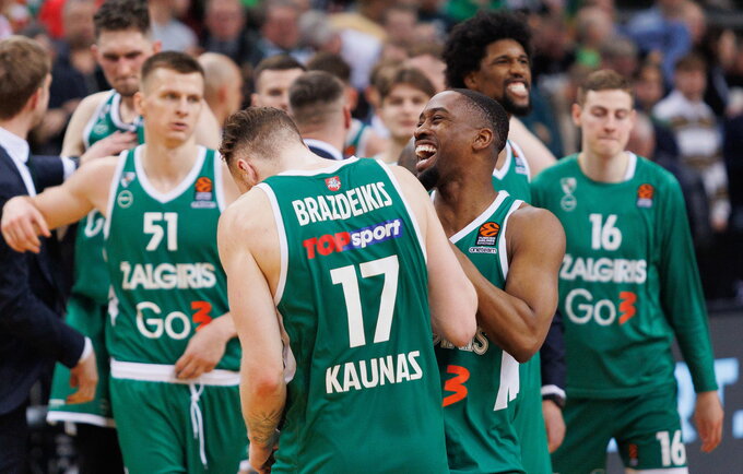 Kauniečiai vis dar kaunasi dėl vietos aštuonete (BNS nuotr.)