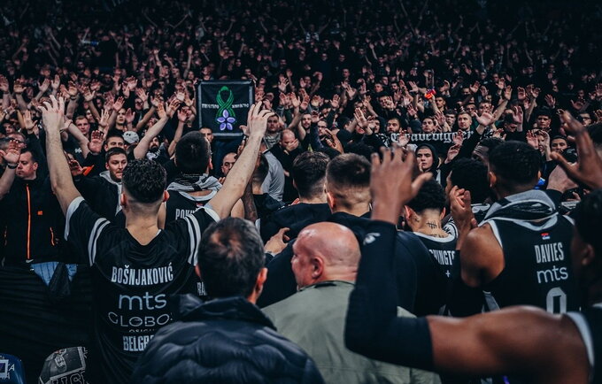 „Partizan“ komanda turės susimokėti 50 tūkstančių eurų 