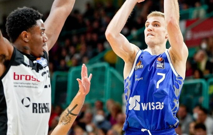 L.Beliauskas įmetė 16 taškų