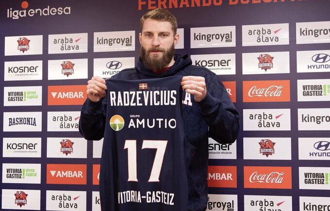 G.Radzevičius debiutuoja Eurolygoje