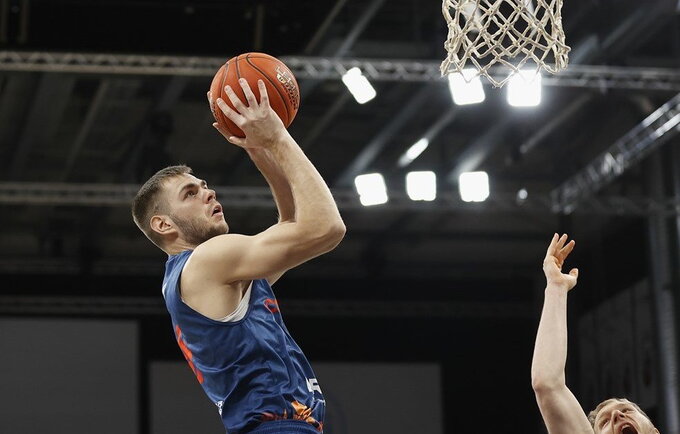 D.Tarolis pelnė 8 taškus (FIBA Europe nuotr.)
