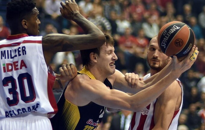 J.Vesely tapo Eurolygos mėnesio žaidėju (Scanpix nuotr.)