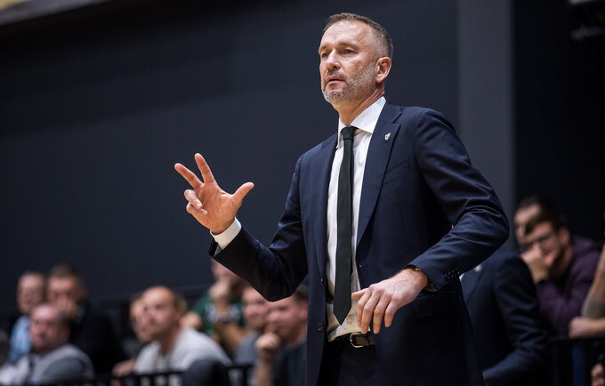 T.Masiulis komentavo sezono startą (Foto: Rokas Lukoševičius)