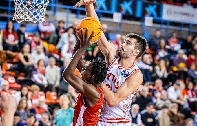 G.Masiulis turėjo gerų epizodų gynyboje (FIBA Europe nuotr.)