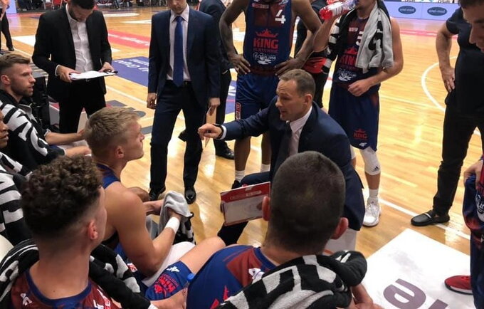 R.Jarutis iškovojo pirmąją pergalę